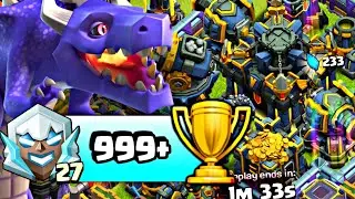 TH17 Rank Pushing | Best Army + Strategy for Ranked Mode!#clashofclans #coc #sumit007 #supercell