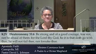 Tuesday Service May 20, 2025.   Ministers Constance Scott & DelShawn Wicker Speak.