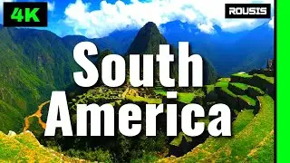 South America 4k Relaxation Film With Drone [Aerial View]