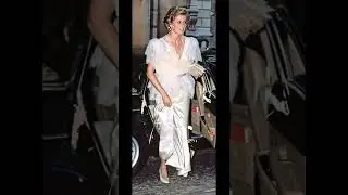 Princess Diana's FUN satin dresses #shorts #fashion #princessdiana #viral