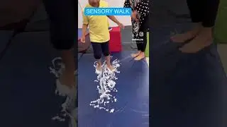 Sensory walk|Sensory play #sensoryplay #sensoryintegration #sensory #sensorysatisfaction #sensoryfun
