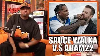 Sauce Walka Calls Out Adam22 For Fade Challenges Him To Go Million For Million