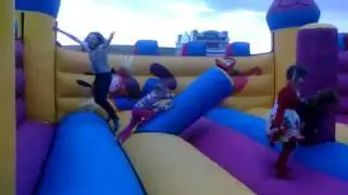 Bouncy castle fun