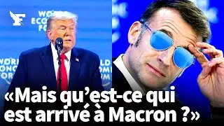 «Avec ses lunettes, il faisait le dur à cuire» : Trump s'en prend à Macron