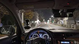 Moody City Night Ambience with Calm Streets and Dark Urban Mood