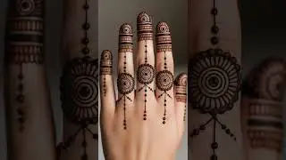 New mehndi fingers design #mehdichannel #hennadesign #skmehandi