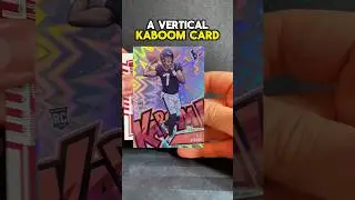 How To Hit A Kaboom Card From 2023 Absolute Football! 💥#sportscards #footballcards #shorts