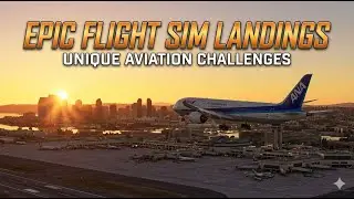 Epic Flight Sim Landings | Unique Aviation Challenges - 019
