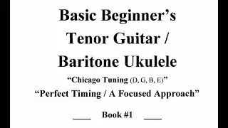 Tenor Guitar / Baritone Ukulele - Lesson 8, Part 2 