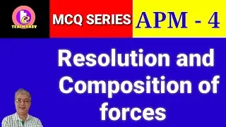MCQs on Resolution and Composition of forces