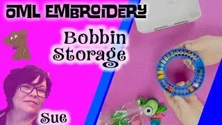 Organize your sewing room: Bobbin storage for ITH embroidery