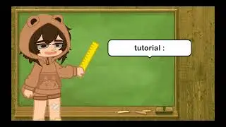 TUTORIAL DE EDIÇÃO SIMPLES E RÁPIDO  (Gacha club ) {MaluGalaxyStudio}