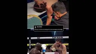 Nico Ali Walsh Gets Dislocated Shoulder Reset AFTER FIGHT!!!
