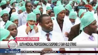 UUTH MEDICAL PROFFESSIONALS SUSPEND 17 DAY OLD STRIKE