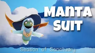 MANTA SUIT✨ | Season of Sanctuary | sky children of the light | Noob Mode