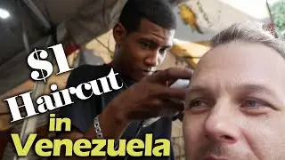 World's Cheapest Haircut - 1$ in Venezuela