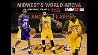 Геймплей NBA 2K16 |XBOX ONE| Стремление Коби забить 6 очков из 9 возможных