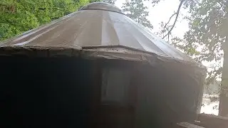 Stayed in a yurt. At fortyargo.