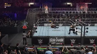 WWE 2K25_cody and the shield vs the new bloodline