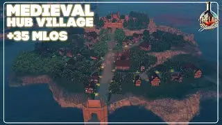[🧙&zwj;♀️ FANTASY] FIVEM MAP MLO - Medieval Hub Village +35 MLOs🏰