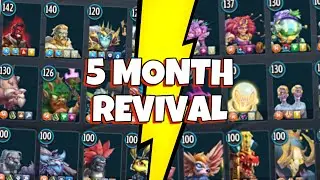 FIVE Month Account Revival Update