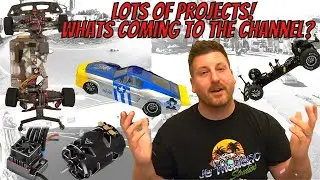 What are we working on?  Multiple RC projects, races and tutorials coming to the channel soon!