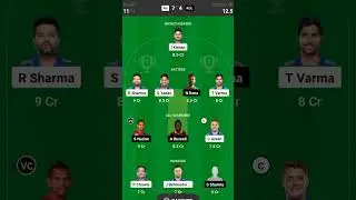MI vs KOL IPL मैच टीम ll dream 11 ll my 11 सरकल #youtubeshorts #reels #viral #video