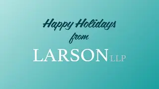 Larson Holiday Card 2021