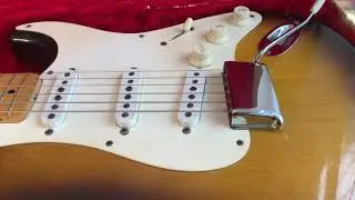 1957 Fender Stratocaster for sale. Vintage original.
