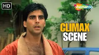 Climax - अक्षय कुमार बेस्ट क्लाइमेक्स सीन - ELAAN - Akshay Kumar, Madhoo, Amrish Puri | Last Scene