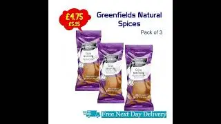 CRAZY PRICE SALE &ndash; Greenfields Natural Spices 3-Pack