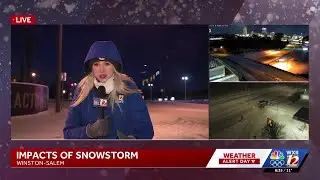 In Forsyth County, Kelly Kendall reports on the risk of frostbite due to intense wind chills.