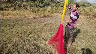 How to throw a cast net fishing 💯