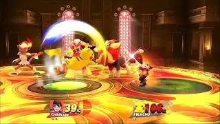 Pikachu Vs ChibiKage89 - Kalos Pokemon League - Super Smash Bros Wii U Gameplay
