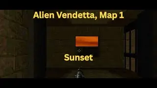 Alien Vendetta, Map 1:  Sunset (UV Difficulty, 100%)