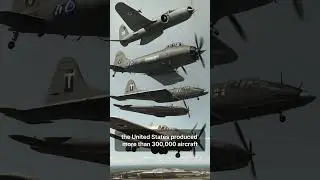 Did You Know? WWII: America's Aviation Arsenal #history #usa  #shorts