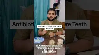Antibiotics do not completely cure Dental infection #dentaleducation  #infection #cavity #dental