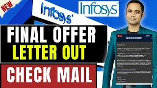 Infosys Final Offer Letter Released | System Engineer | Package 3.6LPA