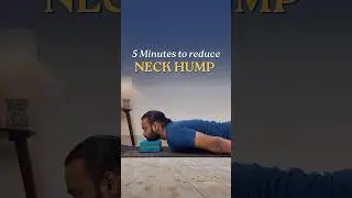How to reduce neck hump? #neck #neckpain
