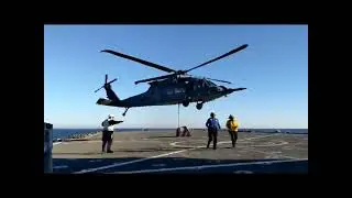 305th Rescue Squadron Earns Navy VERTREP Certification | Steel Knight 25 #subscribe  #military