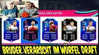 Fifa 19: Kleiner BRUDER versucht zu verarschen bei der W&Uuml;RFEL Fut Draft Challenge! - Ultimate Team