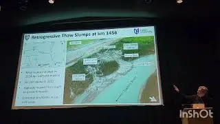 Dr. Fabrice Calmels discusses permafrost-related geohazards in the Yukon.