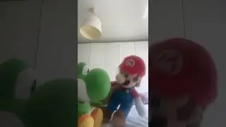 Mario & Yoshi Haas A Fight Atfer The Crying Face #shorts