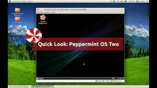 Quick Look: PepperMint OS Two In Virtual Box