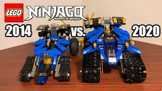 Which LEGO Ninjago Thunder Raider and Earth Mech are Better? Original vs. Legacy Comparison