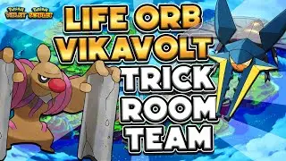LIFE ORB VIKAVOLT Trick Room Team Is Unstoppable! - Pok&eacute;mon Scarlet & Violet Ranked Double Battles