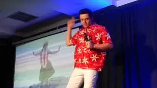 Nick Perkins: Elvis Tribute Artist - accompanied by Mechele Bradford - Rock-A-Hula Baby