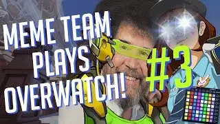 Команда мемов играет в OVERWATCH #3! Розыгрыши на дуэтных саундбордах! [При участии BumbleDJ]