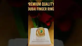 Premium Dubai Finger Ring | Luxury Gold Jewelry 2025 | Trending Jewelry Shorts #shortsfeed #ytshorts