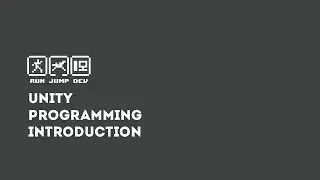 Введение в программирование Unity